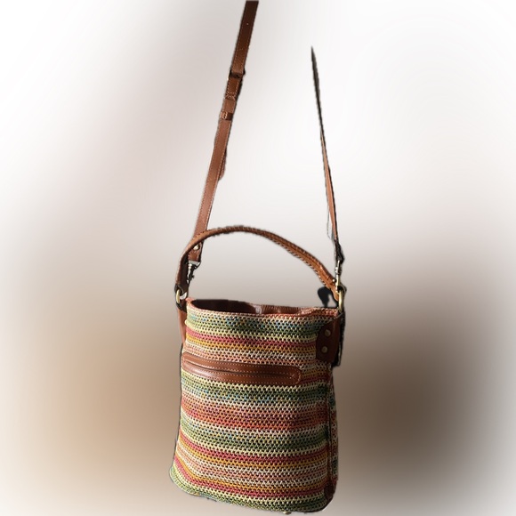 Patricia Nash 10th Anniversary crossbody bucket bag - Picture 6 of 15